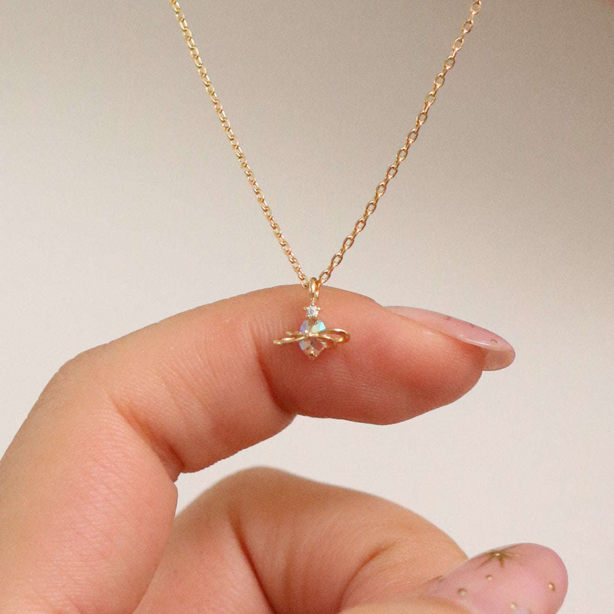 Princess saturn necklace-1