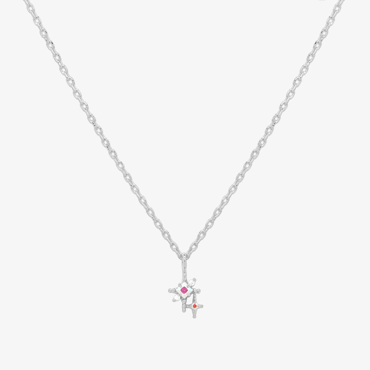Smoked topaz necklace-1