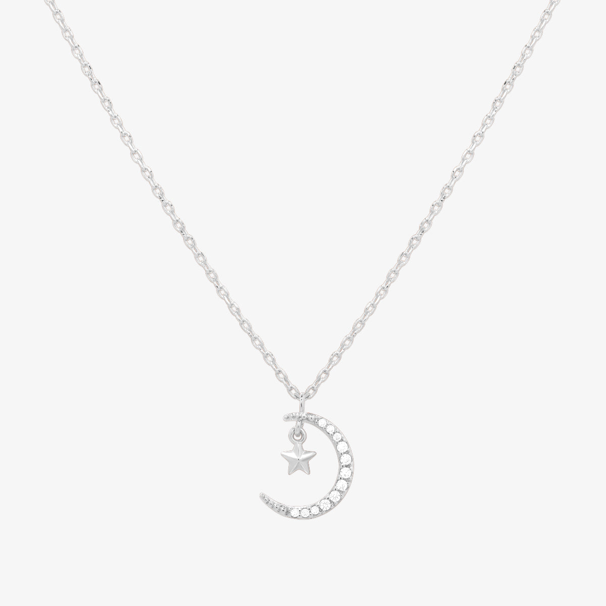Moon star necklace-4