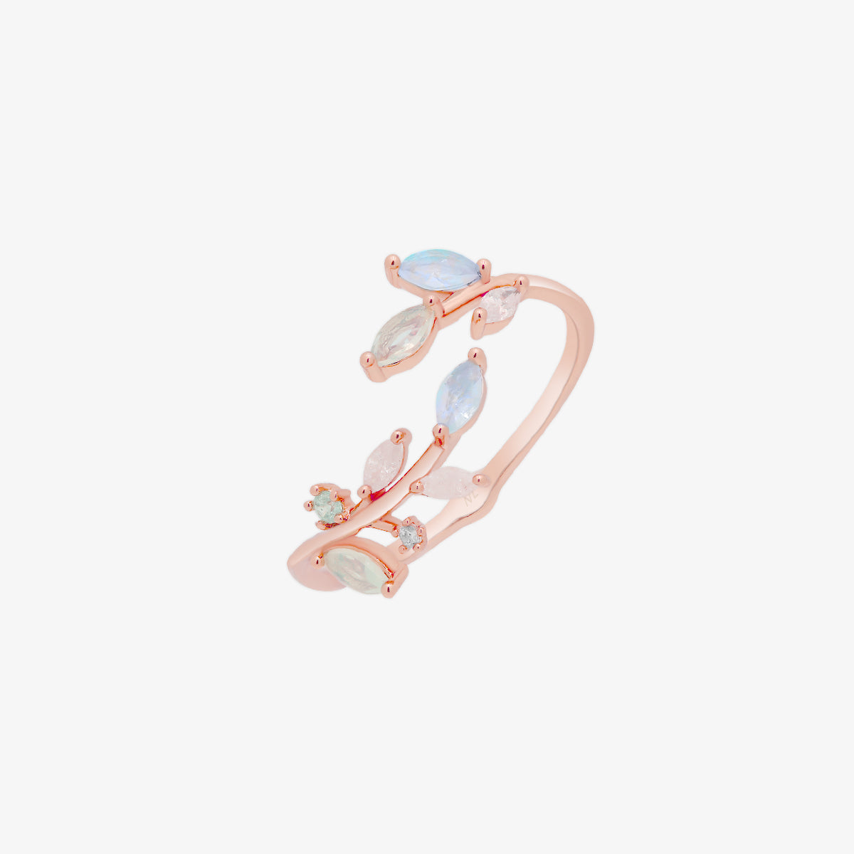 Moonstone vine ring-6