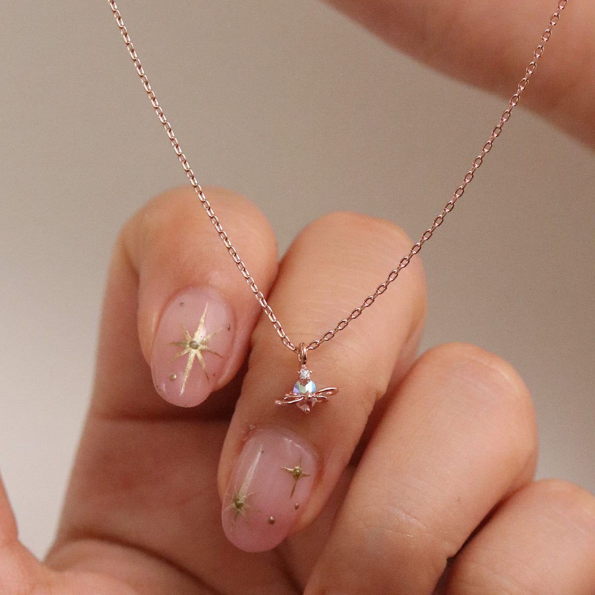 Princess saturn necklace-2