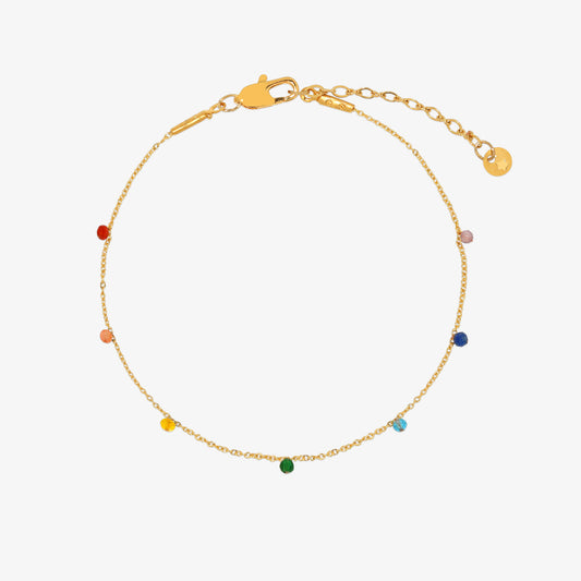 Six berry gemstone bracelet-0