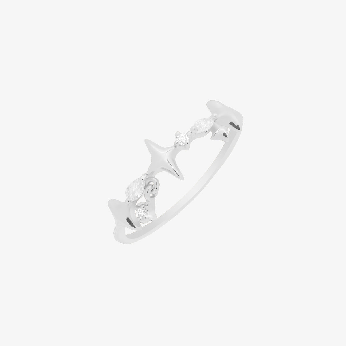 Star crown ring-5